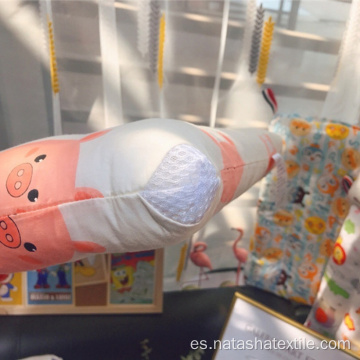 núcleo de almohada lavable de dibujos animados de algodón para bebé de jardín de infantes